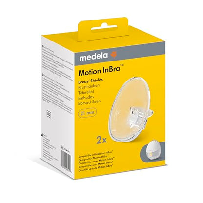 Medela Breast Shield for Motion InBra Pump | 21mm | 2Ct - style: Motion Breast Shield 21mm