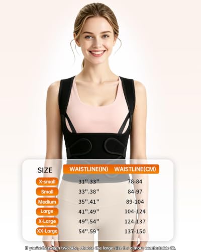 2026 Upgraded Posture Corrector for Men & Women, Full Back Brace
