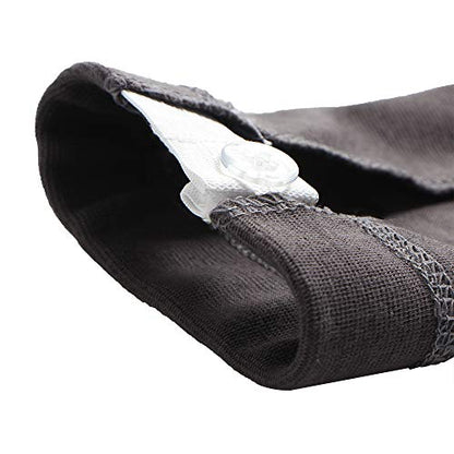 Maternity Pants Extender Elastic Waist Extender Pregnancy Waistband Extender for Pregnancy (Black)