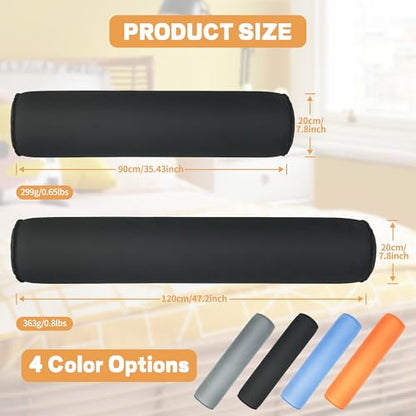 EULANT Inflatable Travel Body Pillow,Inflatable Long Body Pillow for Bed - color: Black