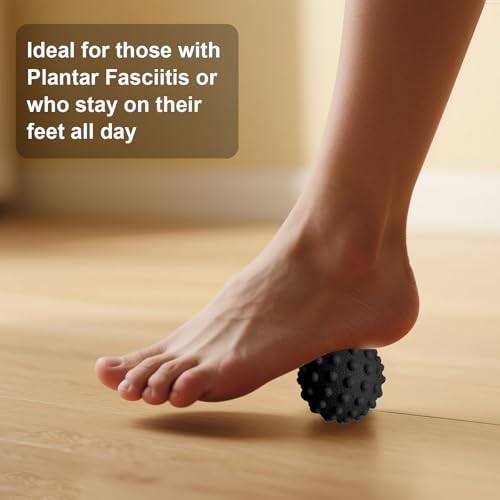 Foot Massage Ball, Black - color: 1 Black Massage Ball