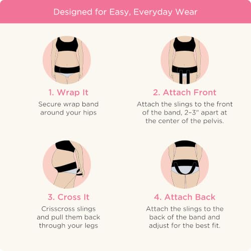 Belly Bandit V-Sling Pelvic Pain Relief Support Band - size: X-Small/Medium (Pack of 1)