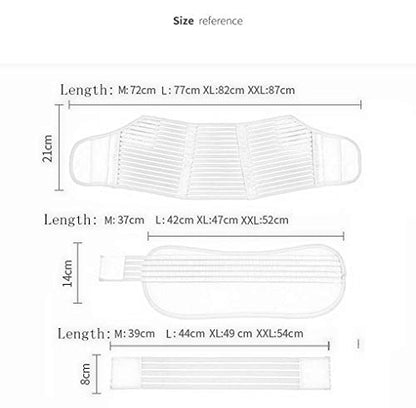 Pregnancy Belly Band 3-in-1 Elastic Maternity Support Reduce Pain - size: Large (Pack of 1)