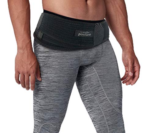 Vriksasana Si Belt for Men and Women That Treat Sciatica, Including Pelvic, Back and Leg Pain Nerve Pain, Stabilize Sacroiliac Joint | Trochanter Brace | Anti-Slip and Pilling-Resistant (XL/XXL Size) - style: XL / 2X-Large