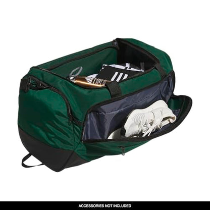 adidas Defender Duffel Bag, Team Dark Green, OSFA - color: Team Dark Green/Medium 59L, style: Medium 59l