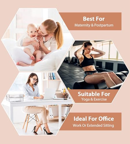 MISSWHO Women's High Waisted Cotton Underwear Soft Breathable Full Coverage Stretch Briefs Ladies Panties 5-Pack - color: Black*3 Grey*2, size: Medium