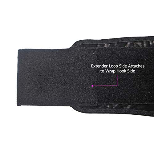 Extender Strap - 6 x 9 Inches - Made in USA - Elastic Hook & Loop Extension - size: 6x9 Inch (Pack of 1)