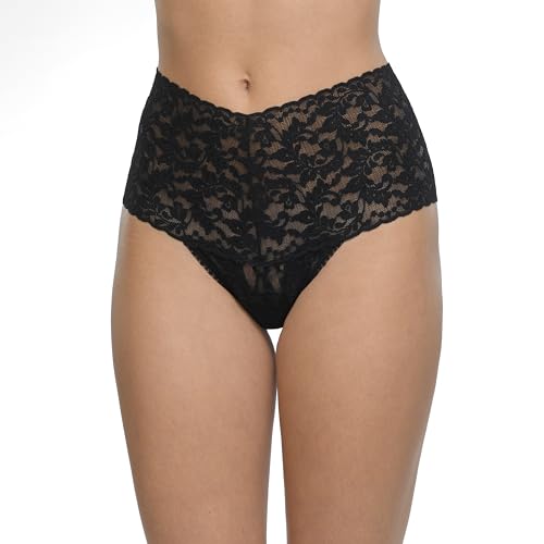 hanky panky, Retro Thong, OS fits 0-12 - color: Black