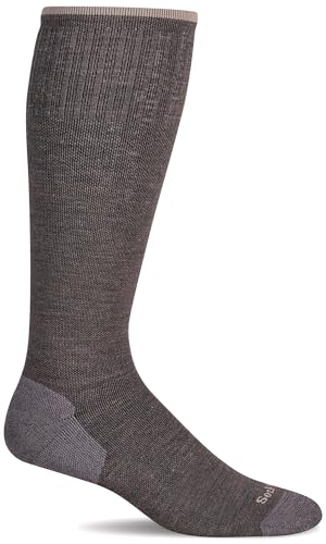 Sockwell Women's Circulator Moderate Graduated Compression Sock - color: Mushroom, size: Small-Medium