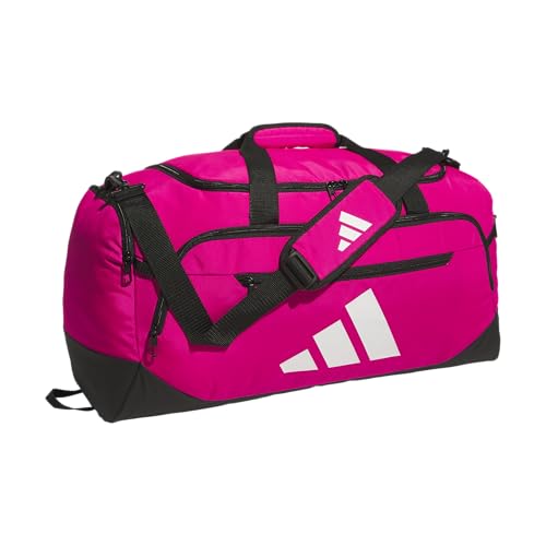 adidas Defender Duffel Bag, Team Shock Pink 2, OSFA - color: Team Shock Pink 2/Medium 59L, style: Medium 59l