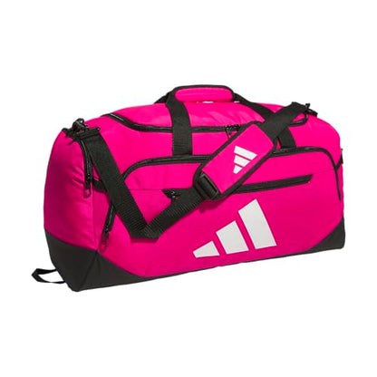 adidas Defender Duffel Bag, Team Shock Pink 2, OSFA - color: Team Shock Pink 2/Medium 59L, style: Medium 59l