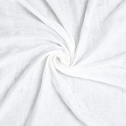 Car Seat Cover for Baby Boy – Breathable, 100% Certified Organic Cotton, Premium Muslin Car Seat Canopy - Infant Car Seat Cover Blocks Sun, Dust, Wind, Bugs, & Keeps Baby Cool, Fits All Seats (White) - color: White