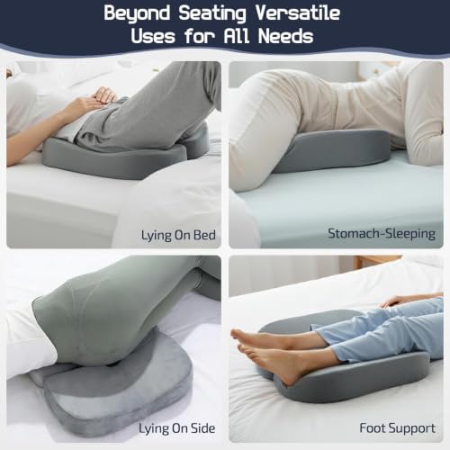 GAB Medical Bed Sore Cushions for Butt, Donut Pillow for Tailbone Pain - color: Gray