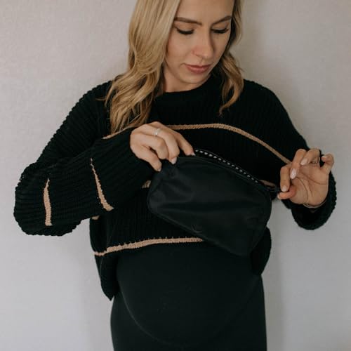 Parker Baby Co Adjustable Belt Bag Extender Strap for Birch Belt Bag, Black - color: Black