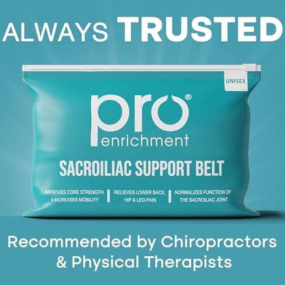 Sacroiliac SI Belt, SI Joint Hip Belt for Women & Men - Gray, Regular - color: Gray