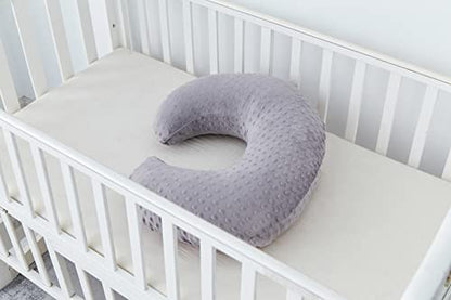 Nursing Pillow and Positioner Breastfeeding and Bottle Feeding - color: Rose Gray