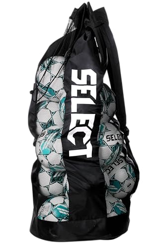 SELECT Duffle Soccer Ball Bag - color: Black - 20 Ball