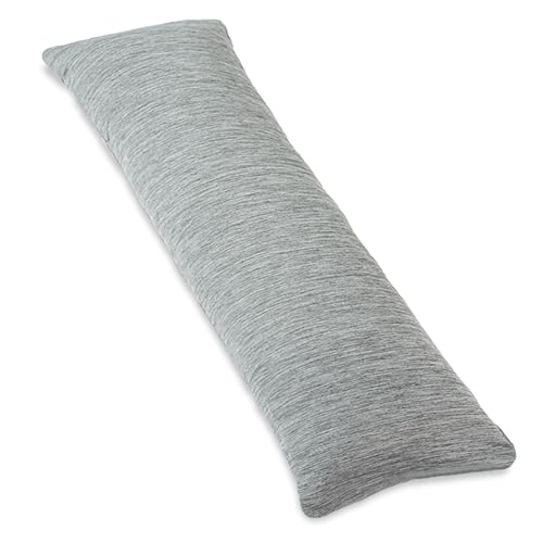 1 MIDDLE ONE Body Pillow, Cooling Memory Foam Body Pillows for Adults Sleeping, Long Pillow for Bed, Big Large Firm Full Body Pillow for Side Sleeper, 20x54 Inch, Cooling Grey - color: Cooling Grey