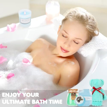 Hangerspace Birthday Gifts for Women, Relaxing Spa Self Care Gift Baskets - color: Ocean