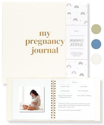 Lamare Pregnancy Journal for First Time Moms 2026 – Pregnancy Planner - color: White