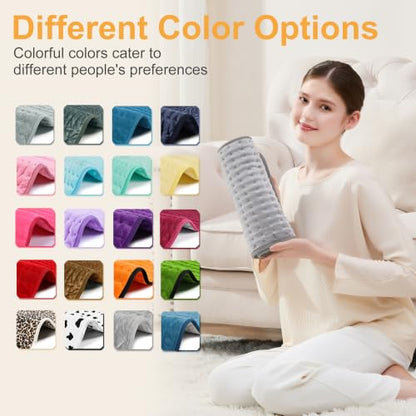 Heating Pad,Electric Heating Pads,Heating Pad for Back,Silvergray,24x12In - color: Silvergray, size: 24x12 Inch