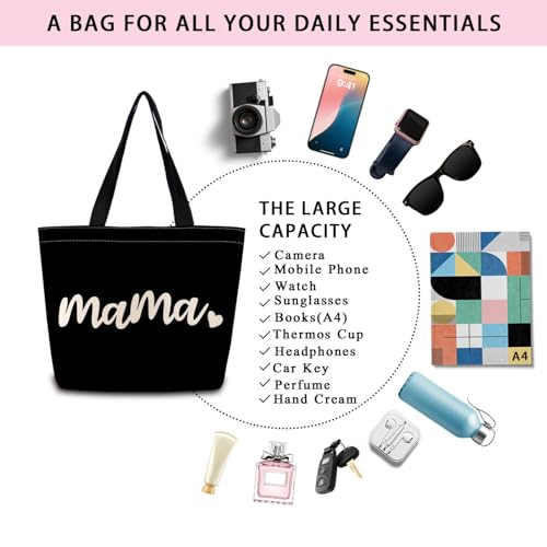 Mama Reusable Grocery Tote Bag
