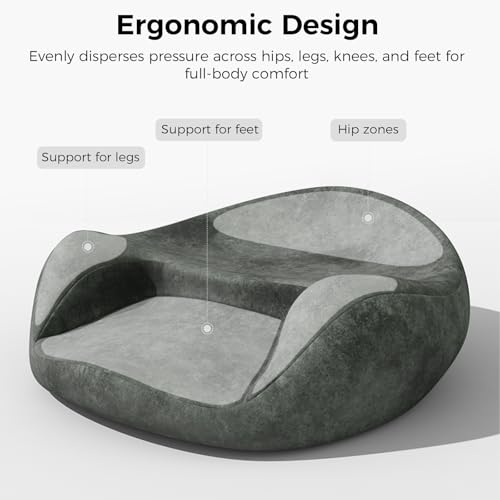 Meditation Cushion - Cross Leg Floor Pillow for Meditator at Home.