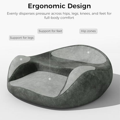 Meditation Cushion - Cross Leg Floor Pillow for Meditator at Home.