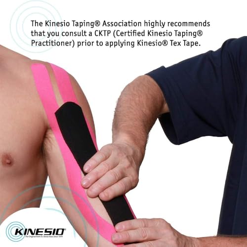Kinesio CKT75125 Taping Elastic Therapeutic Athletic Tape, Tex Classic, Bulk Roll, Blue, 2", 103' - color: Blue, size: 2x1239 Inch (Pack of 1)