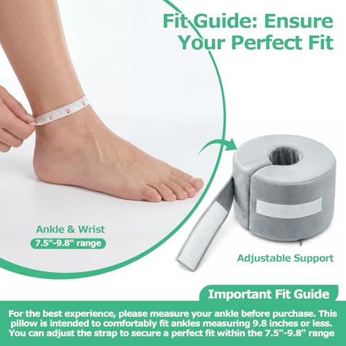 Foot Elevation Pillow, Ankle & Foot Pillow High-Density Foam 1PC