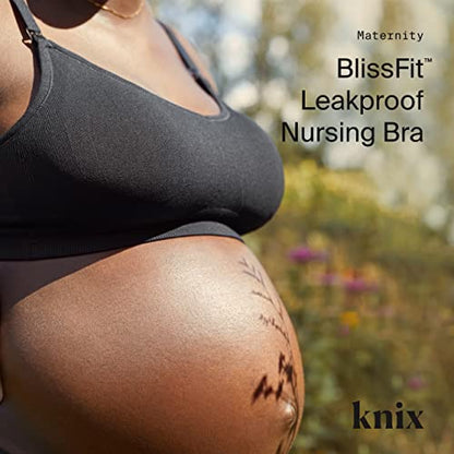 KNIX Women BlissFit Nursing Bra – Leakproof Nursing Bra, Wireless Maternity Support, Comfortable Fit - size: X-Large Plus (38E-G)