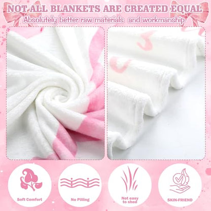 Mindsoft Baby Monthly Milestone Blanket Pink Bow Monthly Milestone Blanket - color: Pink, size: Bow
