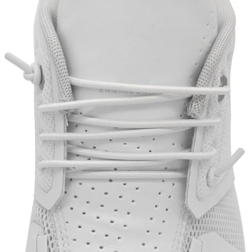 Elastic Shoe Laces for On Cloud 5, 6 Replacement Strings - color: White, size: 24in (60cm)