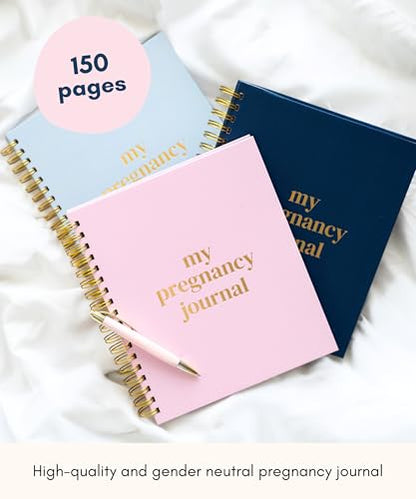 Lamare Pregnancy Journal for First Time Moms 2026 – Pregnancy Scarpbook - color: Sage