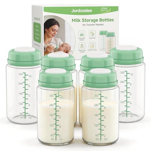 Breastmilk Storage Bottles 11oz for Momcozy 22oz Milk Cooler, Spectra Pumps - size: 6 Pack