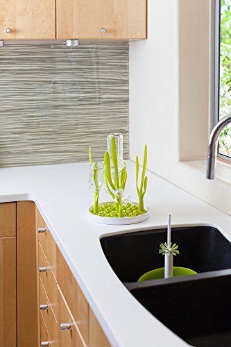 Boon Spring Countertop Drying Rack, Green (B11139) (Pack of 2) - size: 1 Count (Pack of 2)