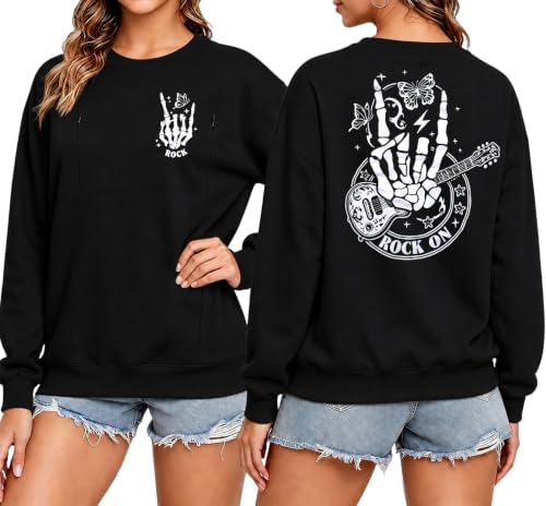 Women's Maternity Nursing Sweatshirt with Double Zipper for Breastfeeding - color: Rock-black, size: Medium
