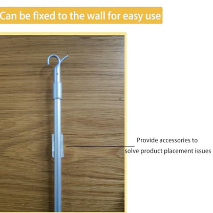 Draw Rod for Cordless Roller Shade Blinds 13"-24" Length Adjustable Drapery Pull Rod for Window Shades Zebra Easy-Grip Design Up and Down Easy to Pull - size: 0.4"W x 13"H