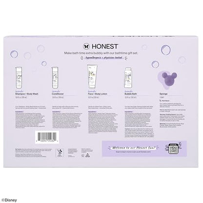 The Honest Company Bathtime Lavender Gift Set, Sensitive, Disney Design - style: Disney Bathtime, Lavender