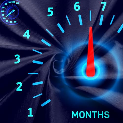 Racing Car Baby Monthly Milestone Blanket Newborn Growth Record Prop