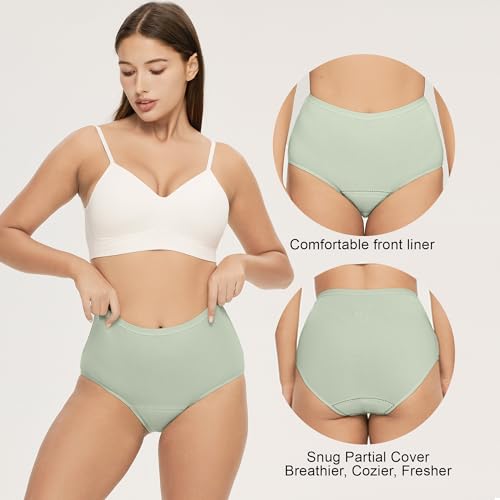 BATTEWA 50ml Incontinence Underwear for Women Leak Proof Panties 5color 4XL