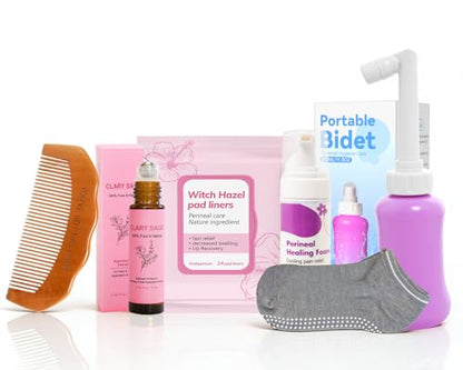 6 Pcs Labor & Postpartum Essentials Recovery Kit