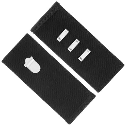 2 Set Black Hook Waist Band Extenders, Pant Extenders for Jeans