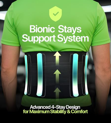 Plus Size Back Brace, Lower Back Pain Relief, Size 3XL