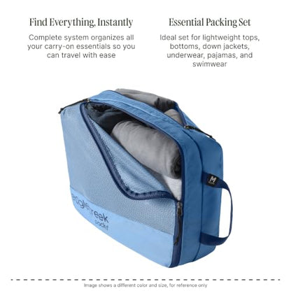 Eagle Creek Pack-It Reveal Carry-On Set, Storm Grey, Set of 4 - color: Storm Grey