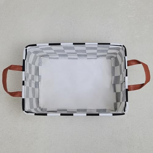 Rectangular Collapsible Boys Racecar Storage Basket Nursery Organizer - color: LYS-SNT- Rec-Football
