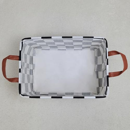 Rectangular Collapsible Boys Racecar Storage Basket Nursery Organizer - color: LYS-SNT- Rec-Football