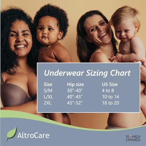 5-Pack Disposable, Postpartum and Incontinence, Seamless Mesh Underwear - size: Large-X-Large