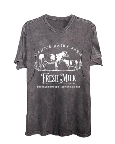Comfort Breastfeeding Shirts Women Distressed Maternity Zip Nursing Tees - color: Gray, size: Medium