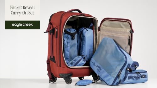 Eagle Creek Pack-It Reveal Carry-On Set, Willow Green, Set of 4 - color: Green